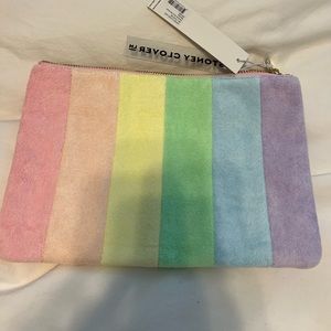 Stoney clover rainbow terry pouch